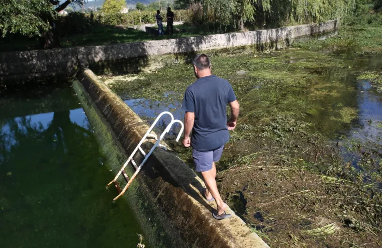 Nakon potresa presu&scaron;ila je rijeka Vrljika