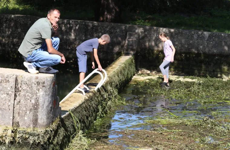 Nakon potresa presu&scaron;ila je rijeka Vrljika