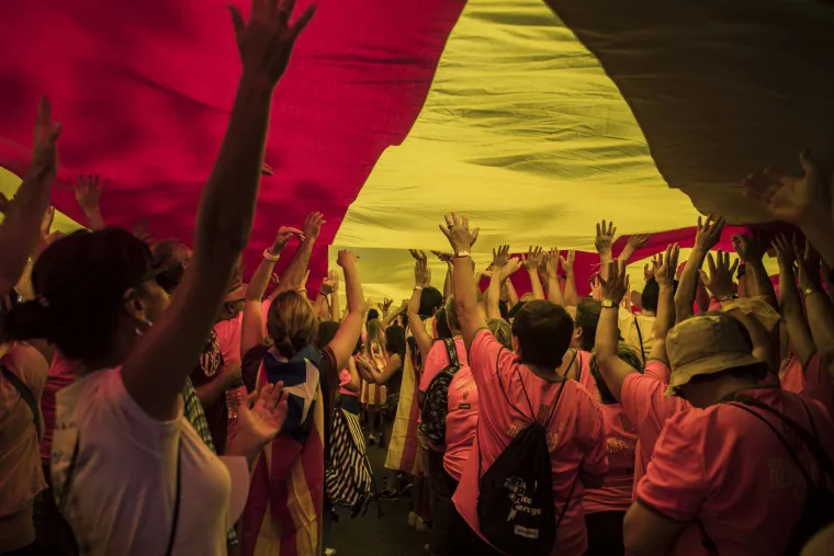 Milijun Katalonaca na ulicama Barcelone slavi nacionalni praznik