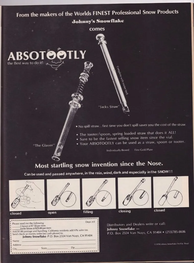 OGLASI KOJI NON&Scaron;ALANTNO REKLAMIRAJU KOKAIN: Tehnički, ogla&scaron;avaju samo pribor, ali budimo realni