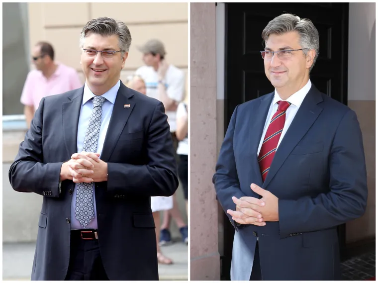 FOTO Vidno mr&scaron;aviji Plenković se pohvalio novom linijom: 'Sada mi je puno lak&scaron;e'