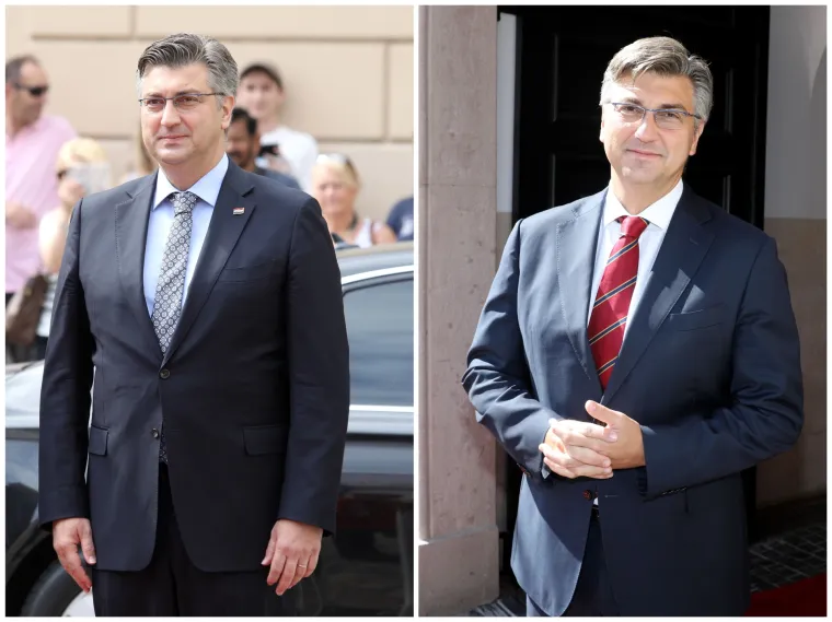 FOTO Vidno mr&scaron;aviji Plenković se pohvalio novom linijom: 'Sada mi je puno lak&scaron;e'