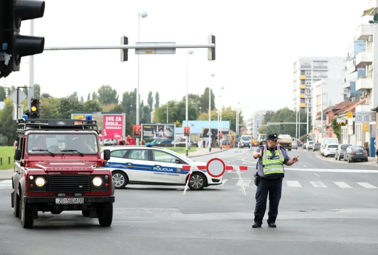 Puknuće vodovodne cijevi, Zagreb