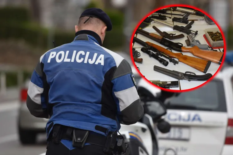 Velika zapljena: Policija prona&scaron;la veliku količinu oružja i 6.125 komada raznog streljiva