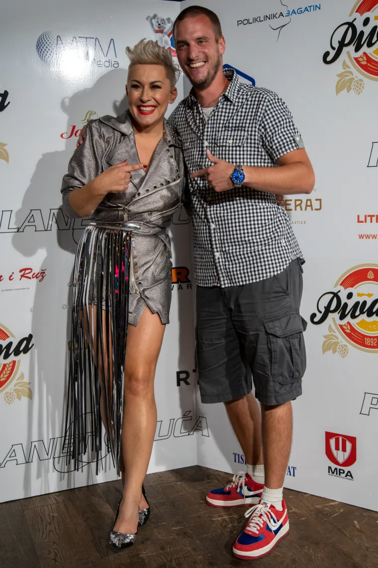 Indira i autor Domagoj Peri&scaron;ić