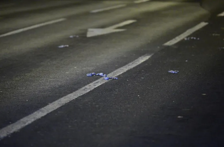 Zagreb: Policijski očevid nakon pucnjave na Vukovarskoj ulici