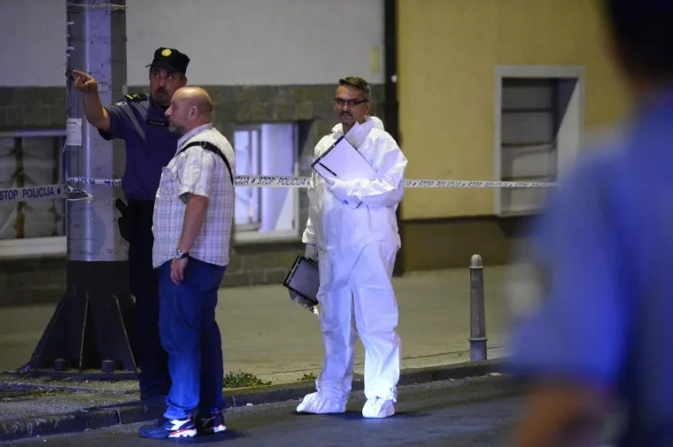 Zagreb: Policijski očevid nakon pucnjave na Vukovarskoj ulici