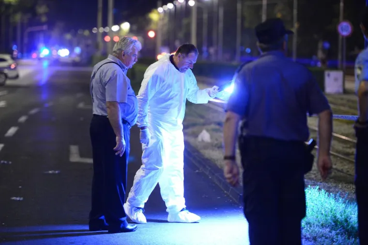 Zagreb: Policijski očevid nakon pucnjave na Vukovarskoj ulici