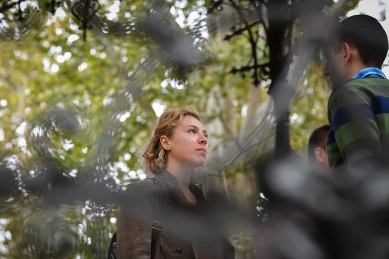The World's Biggest Eye Contact Experiment na Zrinjevcu