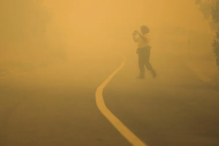 Veliki požar na Pelje&scaron;cu