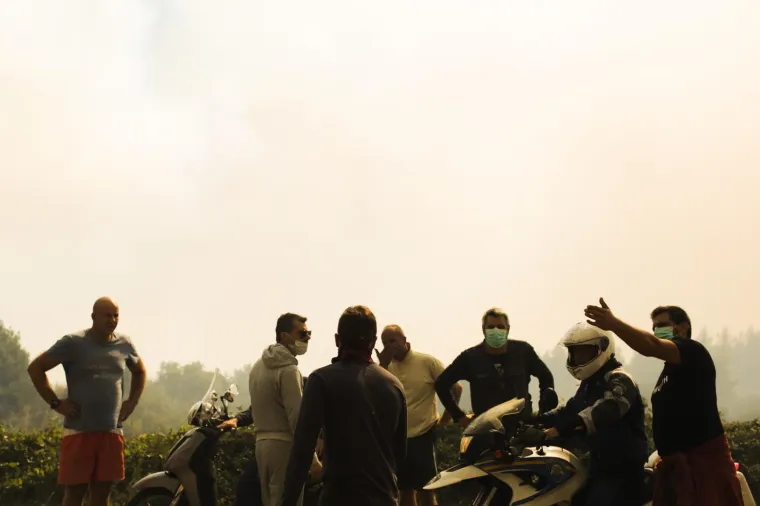 Veliki požar na Pelje&scaron;cu