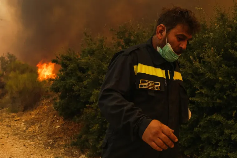 Veliki požar na Pelje&scaron;cu