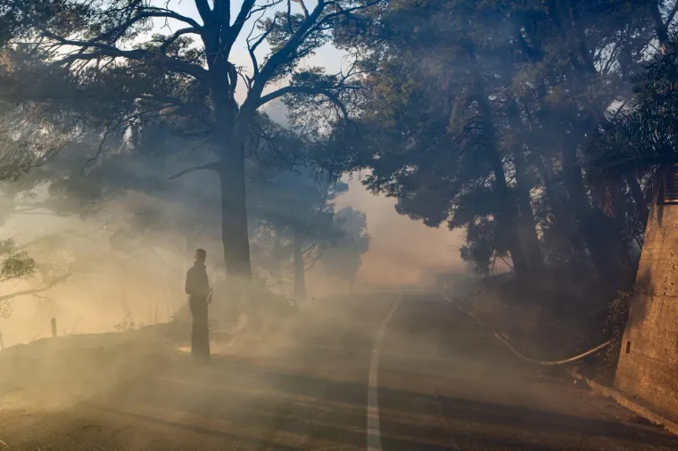POGLEDAJTE DRAMATIČNE FOTOGRAFIJE: Požar na Pelje&scaron;cu iza sebe je ostavio pusto&scaron;