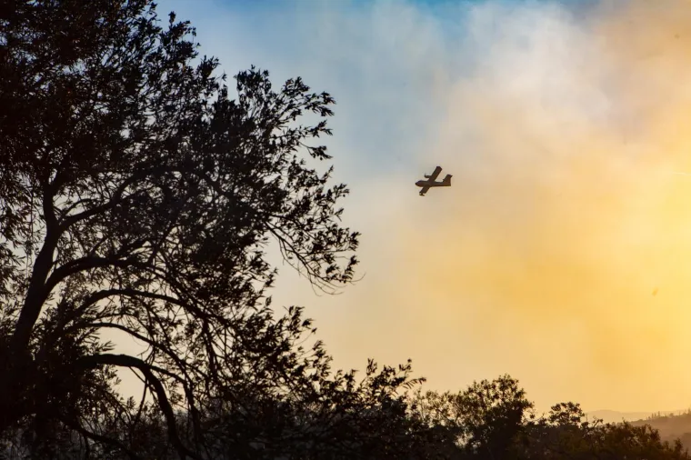 POGLEDAJTE DRAMATIČNE FOTOGRAFIJE: Požar na Pelje&scaron;cu iza sebe je ostavio pusto&scaron;