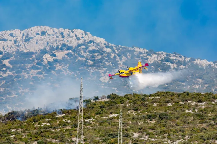 Tužni prizori: Veliki požar na Pelje&scaron;cu poharao sve pred sobom