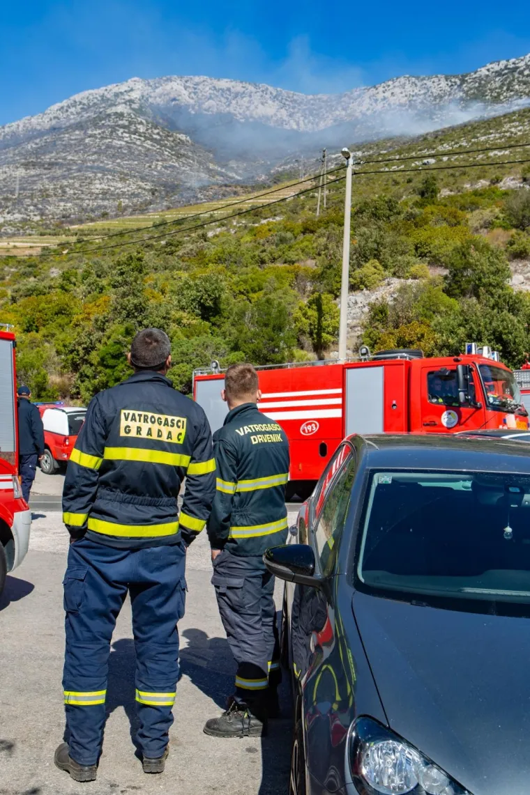 Tužni prizori: Veliki požar na Pelje&scaron;cu poharao sve pred sobom