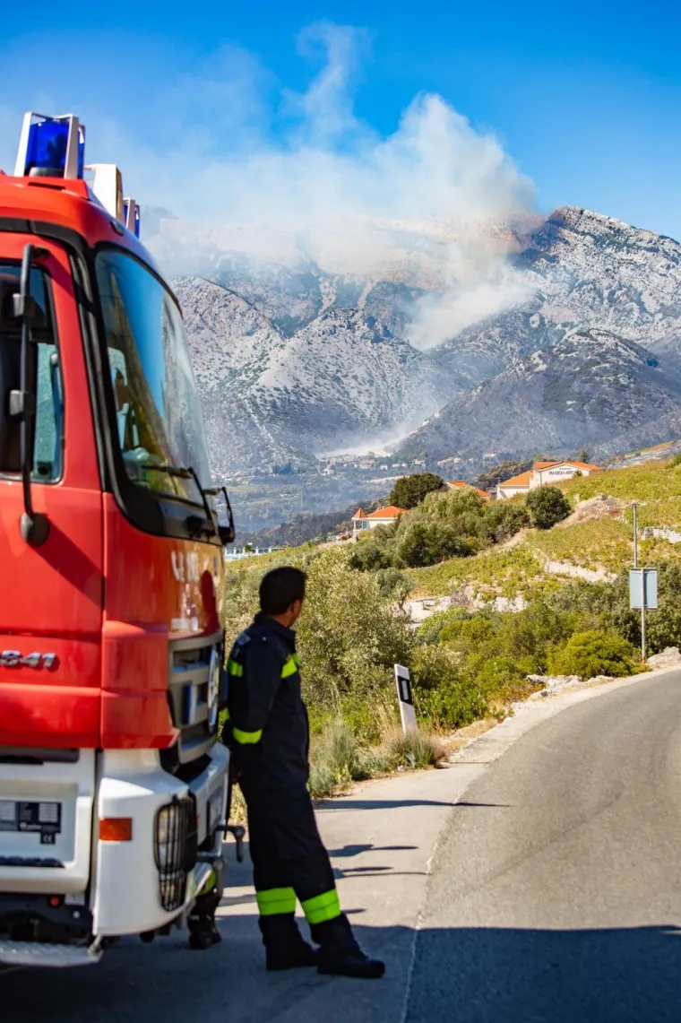 Tužni prizori: Veliki požar na Pelje&scaron;cu poharao sve pred sobom