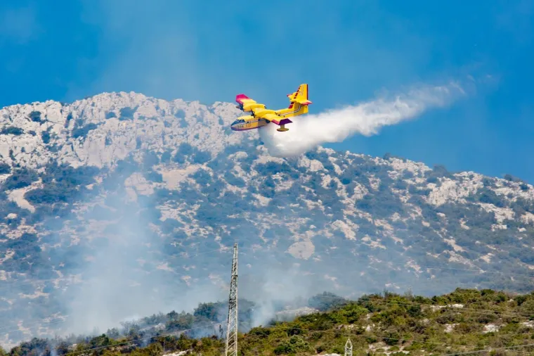 Tužni prizori: Veliki požar na Pelje&scaron;cu poharao sve pred sobom