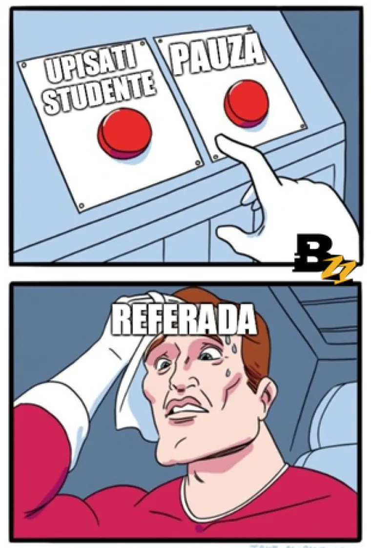 Slabosti, ime ti je referada! Koje sve emocije proživljavaju studenti za samo 5 minuta posla