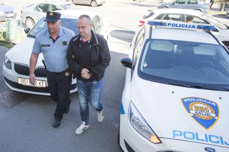 Privođenje vozača iz 'afere kum' Blaža Curića na saslu&scaron;anje na Općinski sud