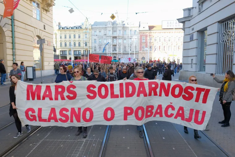 Održan mar&scaron; solidarnosti za pravo na dostupan i besplatan pobačaj