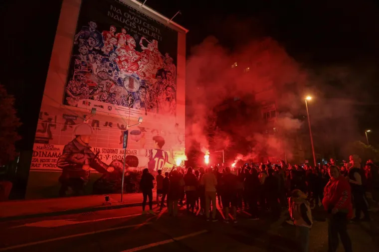 'Na ovoj cesti': Građani Ferenčice posebno izrađenim banerom zahvalili Vatrenima