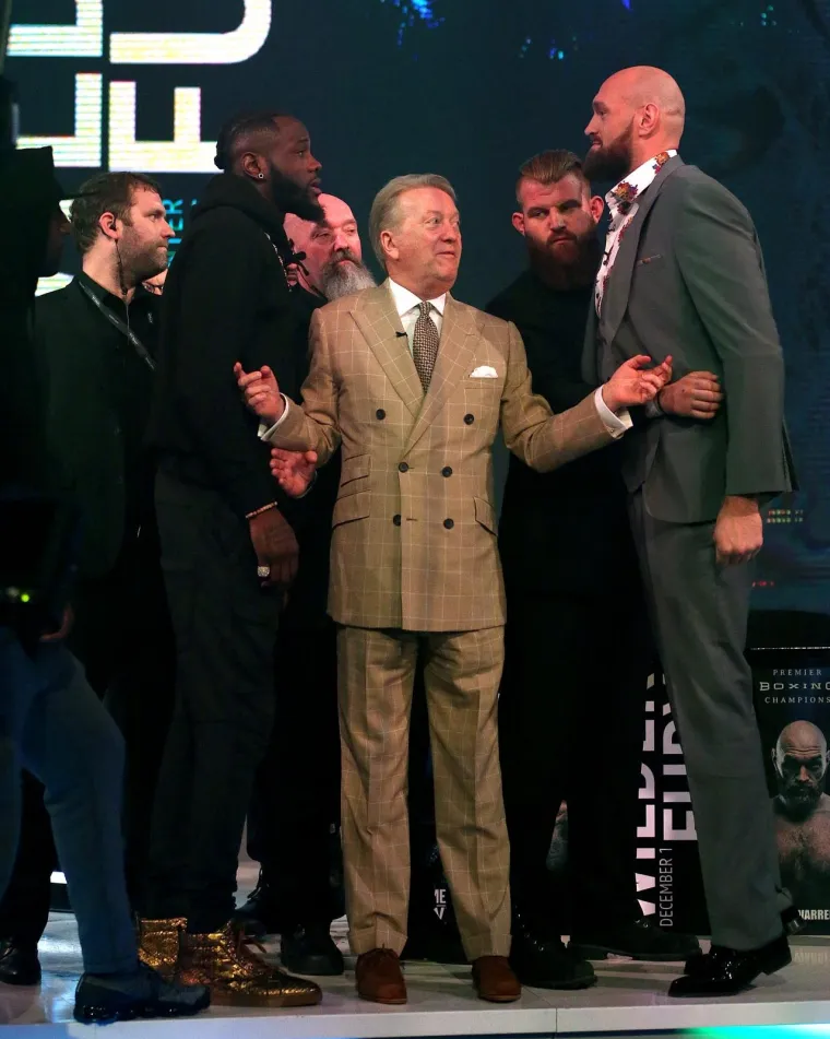 Fury i WIlder skoro su se potukli prvoj press konferenciji