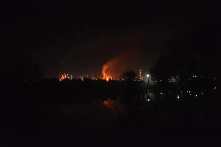 Eksplozija rafinerije u Bosanskom Brodu