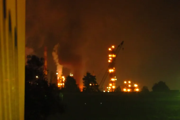 Eksplozija rafinerije u Bosanskom Brodu