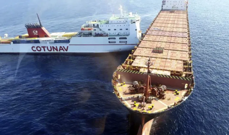 Sudarili se teretni brodovi na Mediteranu