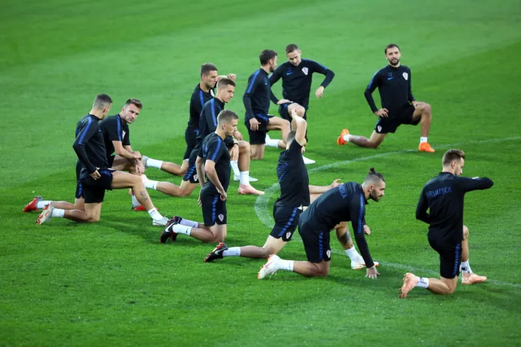 DOBRA ATMOSFERA NA RUJEVICI: Vatreni odradili posljednji trening prije utakmice s Engleskom