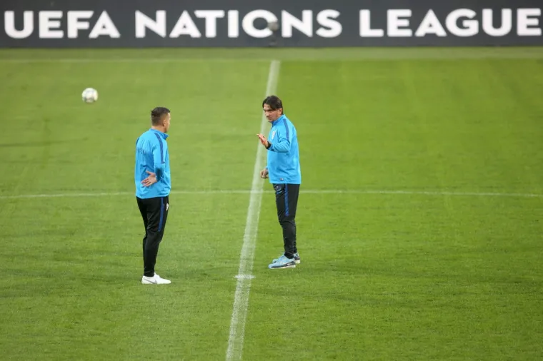 DOBRA ATMOSFERA NA RUJEVICI: Vatreni odradili posljednji trening prije utakmice s Engleskom