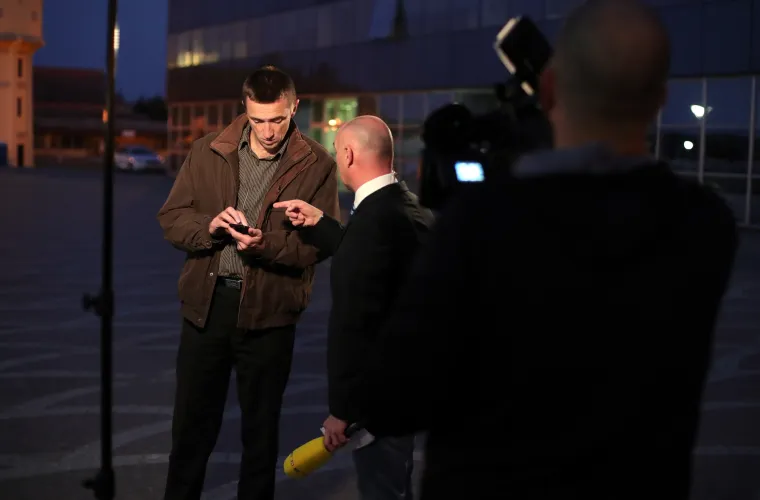 Dan uoči prosvjeda u Vukovaru: Intervju Ivana Penave za RTL kroz fotografije