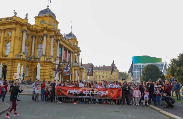Bili smo na 1. Zombie Walku! Pogledajte kako je izgledao dana&scaron;nji 'hod mrtvaca' po Zagrebu
