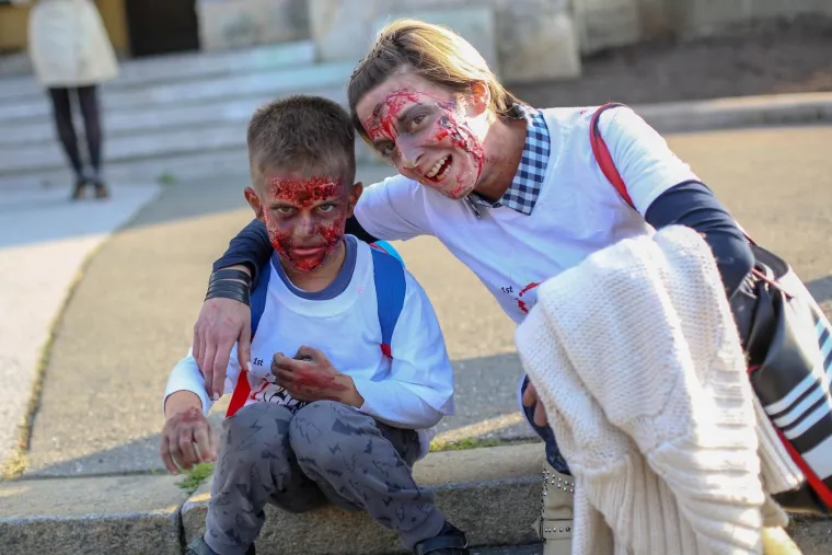 Bili smo na 1. Zombie Walku! Pogledajte kako je izgledao dana&scaron;nji 'hod mrtvaca' po Zagrebu