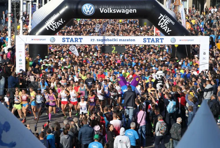 Održan 27. Zagrebački maraton kojim je obilježen dan rijetke Gaucherove bolesti
