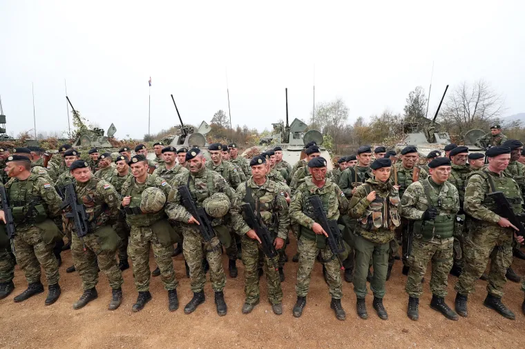 SLUNJ: Na vojnom poligonu Eugen Kvaternik održana je vojna vježba Velebit 18