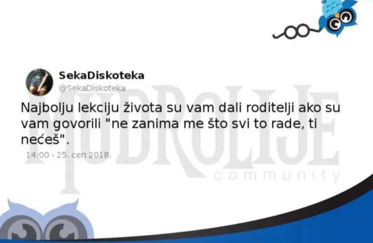 'Ne zanima me &scaron;to druga djeca rade, ti neće&scaron;': Životne mudrolije s kojima smo se svi poistovjetili