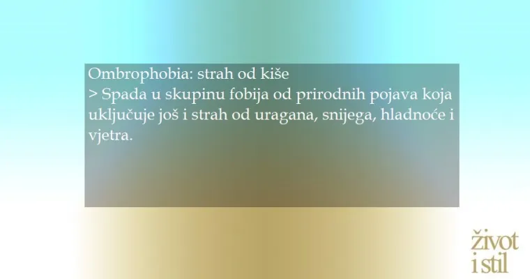 Strah od svježeg zraka, zvuka ili dugih riječi: Ovo su fobije za koje sigurno niste znali da postoje