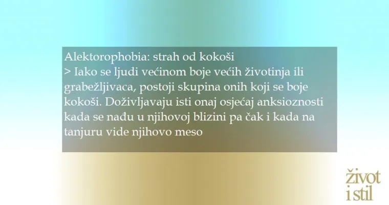 Strah od svježeg zraka, zvuka ili dugih riječi: Ovo su fobije za koje sigurno niste znali da postoje
