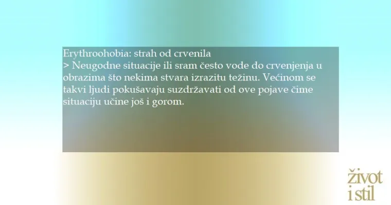 Strah od svježeg zraka, zvuka ili dugih riječi: Ovo su fobije za koje sigurno niste znali da postoje