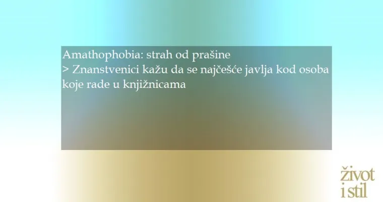 Strah od svježeg zraka, zvuka ili dugih riječi: Ovo su fobije za koje sigurno niste znali da postoje