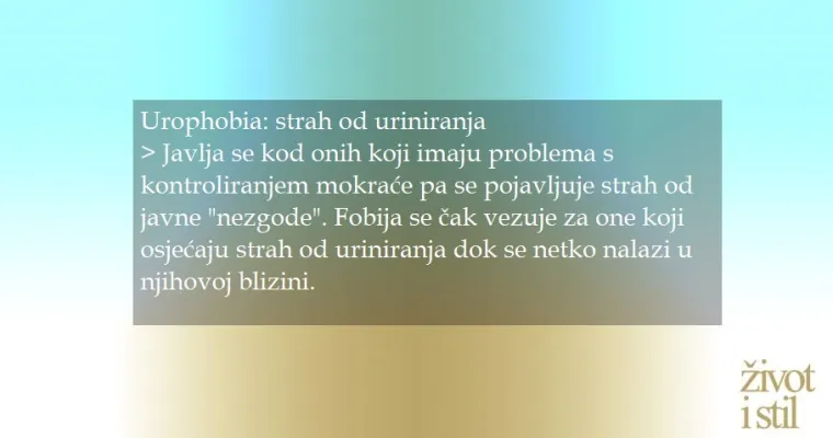 Strah od svježeg zraka, zvuka ili dugih riječi: Ovo su fobije za koje sigurno niste znali da postoje