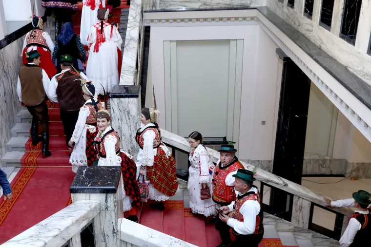 Vesela &scaron;okadija u Saboru