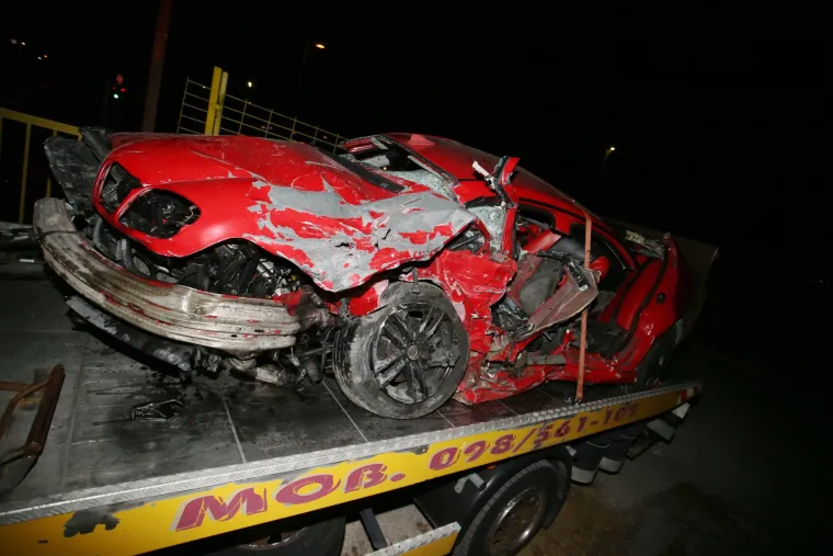 Split: Smrskani automobili iz nesreće na Putu Supavla