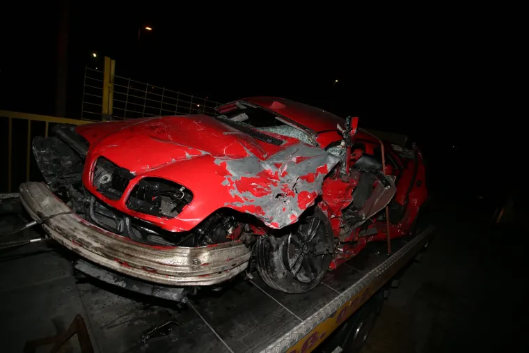 Split: Smrskani automobili iz nesreće na Putu Supavla