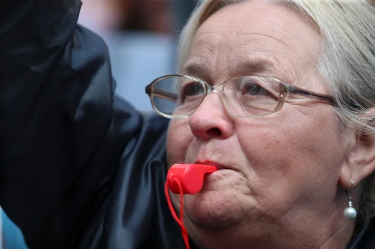 U Zagrebu je održan prosvjed protiv mirovinske reforme, tisuće građana rekle su vladajućima: 'Ne!'