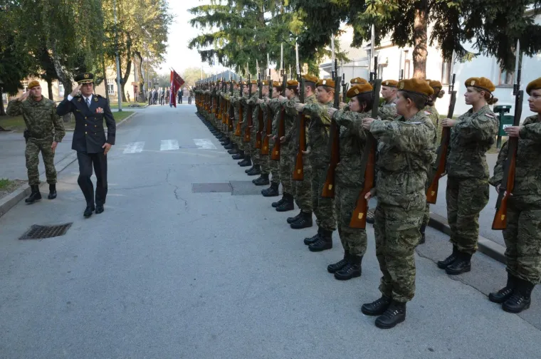 Svečana prisega 23. nara&scaron;taja ročnika