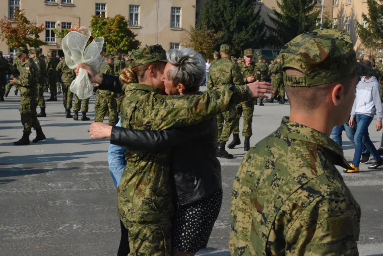Svečana prisega 23. nara&scaron;taja ročnika