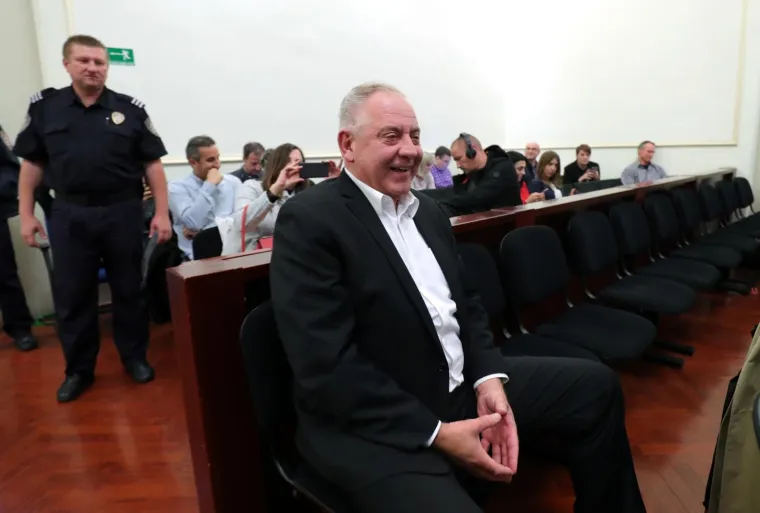 Ivo Sanader na izricanju presude za Hypo